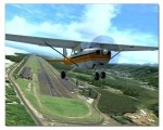 [Obrázek: Můj první let - pohyblivý simulátor Cessna]
