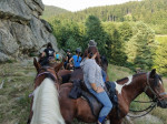 [Obrázek: Skupinová celodenní vyjížďka do přírody na koni (5)