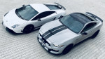 [Obrázek: Super jízda: Mustang GT350 Shelby vs. Lamorghini Gallardo Superleggera v Praze (4)