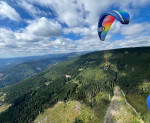 [Obrázek: Tandemový paragliding - dotkněte se oblaků]