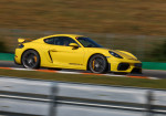 [Obrázek: Jízda v Porsche GT4 Cayman na velkém závodním okruhu Autodromu Most (8)