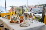 [Obrázek: Prémiová snídaně na střešní terase Pytloun Sky Bar & Restaurant Prague na Václavském náměstí (2)