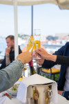 [Obrázek: Prémiová snídaně na střešní terase Pytloun Sky Bar & Restaurant Prague na Václavském náměstí (24)