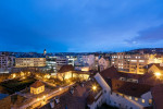 [Obrázek: Prémiová snídaně na střešní terase Pytloun Sky Bar & Restaurant Prague na Václavském náměstí (28)