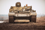 [Obrázek: Řízení tanku VT-55 nebo T-55c]