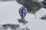 [Obrázek: Zimní expediční let balónem přes Beskydy (4)