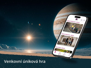 [Obrázek: Orbit Expres: 8 planet za 2 hodiny! - naučná venkovní úniková hra o vesmíru (1)